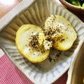 はなぴっち's cooksnap of when they made 新じゃがバジルクリチのせ♥️.