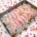 ｍａｒｉ♪'s cooksnap of when they made 私の＊鶏むね肉の切り方＊〜削ぎ切り.