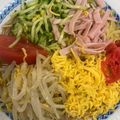 よーよー1970's cooksnap of when they made 清涼冷しらーめん.