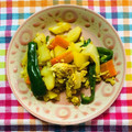 チェックのミニくま's cooksnap of when they made 和風カレー味　野菜炒め.