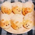 ayu_miiiii's cooksnap of when they made はりねずみの焼きカレーパン＊父の日にも.