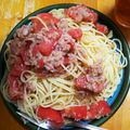 ☆結★'s cooksnap of when they made 簡単‼♪ツナとトマトの冷製パスタ♪.
