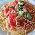 junkomugi's cooksnap of when they made 親子で食べられるトマトとツナのパスタ.