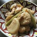 そのうち老々's cooksnap of when they made オイマヨガーリックでカブ海老こってり炒め.