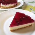 junkomugi's cooksnap of when they made ブルーベリーレアチーズケーキ.
