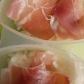 カクヨ's cooksnap of when they made 【EZ!】2ステップ！生ハムおにぎり.