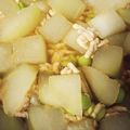 SAoAm's cooksnap of when they made 冬瓜のそぼろ煮.