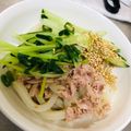 choco831's cooksnap of when they made 豆苗とツナのさっぱり夏うどん☆.
