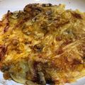 にわかぱりじぇんぬ's cooksnap of when they made ベーコン・チーズinじゃがいものガレット.