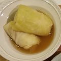 min☆___'s cooksnap of when they made 白みそ仕立てのロール白菜.