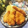 虹色♪︎ちゅーりっぷ's cooksnap of when they made 揚げ立て～！鶏むね肉のチキンカツ♪.