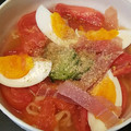 すみれおばさん's cooksnap of when they made トマトの簡単冷やしラーメン.