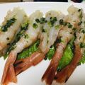 おるご's cooksnap of when they made 赤エビ　生ガーリックシュリンプ　！？.