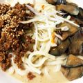 みやつま's cooksnap of when they made 味噌とめんつゆで♪豆乳冷やし担々うどん.