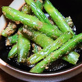 ﾋﾟﾛﾐ♡'s cooksnap of when they made さやいんげんの胡麻和え.