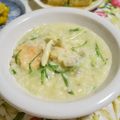 mmameco's cooksnap of when they made 彩りもきれい☆　鮭とほうれん草のリゾット.