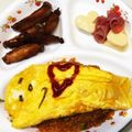 megumi1115's cooksnap of when they made ぐでたまオムライス☆簡単キャラご飯♬.