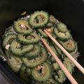 にゃおこ250's cooksnap of when they made ゴーヤとじゃこの炒め煮.