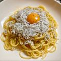 鮎猫's cooksnap of when they made しらすと卵黄のペペロンチーノ.