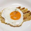 nikky⁷'s cooksnap of when they made ホワイトアスパラガスの目玉焼き乗せ.
