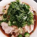 maack's cooksnap of when they made 冷たい豚おろしオクラそうめん.