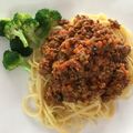 クックCG6NH6☆'s cooksnap of when they made トマト缶なし　ミートソース　スパゲティ.