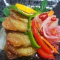 辰夫女子's cooksnap of when they made 初めてのハゼの南蛮漬け.