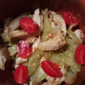 inLondon's cooksnap of when they made 鶏ささみとキャベツの梅和え−もう1品に♪.