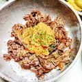 KUMI KUMI's cooksnap of when they made 牛小間でステーキ丼っぽく♪.