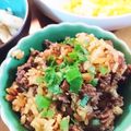 ☆＊ひなちゃん＊☆'s cooksnap of when they made 牛ごぼう☆おこわ.