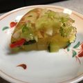 sasapanda's cooksnap of when they made キラキラ☆夏野菜のゼリー寄せ.