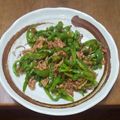 チビゴジラ's cooksnap of when they made 母の味！ピーマンだけのチンジャオロース.