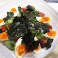 ナッツリ's cooksnap of when they made 包丁要らず☆レタスと海苔の ちぎりサラダ.