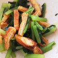 くむちん's cooksnap of when they made 小松菜と油揚げのぽん酢和え.