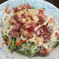 ペソ50's cooksnap of when they made マグロのサラダそうめん.