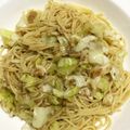 クックF85BC1☆'s cooksnap of when they made キャベツとアンチョビのパスタ.