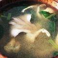  しー's cooksnap of when they made 小松菜のお味噌汁.
