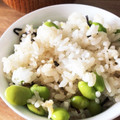  しー's cooksnap of when they made 白だしで簡単 塩昆布枝豆ご飯.