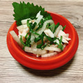 のんべぇヒロ's cooksnap of when they made ささみたくわん☆おつまみ☆.
