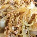 クック15FFG6☆'s cooksnap of when they made 絶品☆豚ひき肉ともやしの炒め物.