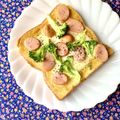 ふたごゆき's cooksnap of when they made カレーマヨ風味のチーズトースト.