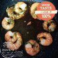 月✳Iris's cooksnap of when they made 簡単シンプル海老のアヒージョ.