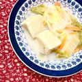 ふたごゆき's cooksnap of when they made 白菜と高野豆腐のミルクスープ.