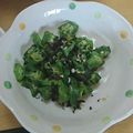 2児ママみきてぃ's cooksnap of when they made 【農家のレシピ】やみつきオクラ.