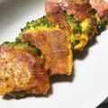 ひなキッチン♪'s cooksnap of when they made ワタも種も食べる、ゴーヤのカレー味ピカタ.