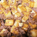 AKIRA大魔王's cooksnap of when they made 簡単☆厚揚げ豆腐と豚ひき肉炒め♪和風中華.