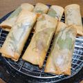 りっﾂﾝ's cooksnap of when they made サラダチキンで簡単おつまみ春巻き.