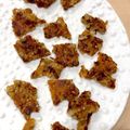ポヤンスキー's cooksnap of when they made 納豆の胡麻チーズ焼き◎幼児食に◎.