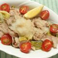 ぽるポルのいこ's cooksnap of when they made 春キャベツ・新玉ねぎ・豚肉の酒蒸し.