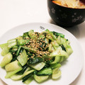 クックE662AA☆'s cooksnap of when they made めちゃうまっ！簡単炒め青梗菜.